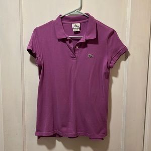 Lilac Lacoste Polo